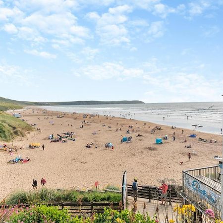 2 Middlecombe - Luxury Apartment At Byron Woolacombe, Only 4 Minute Walk To Woolacombe Beach! エクステリア 写真